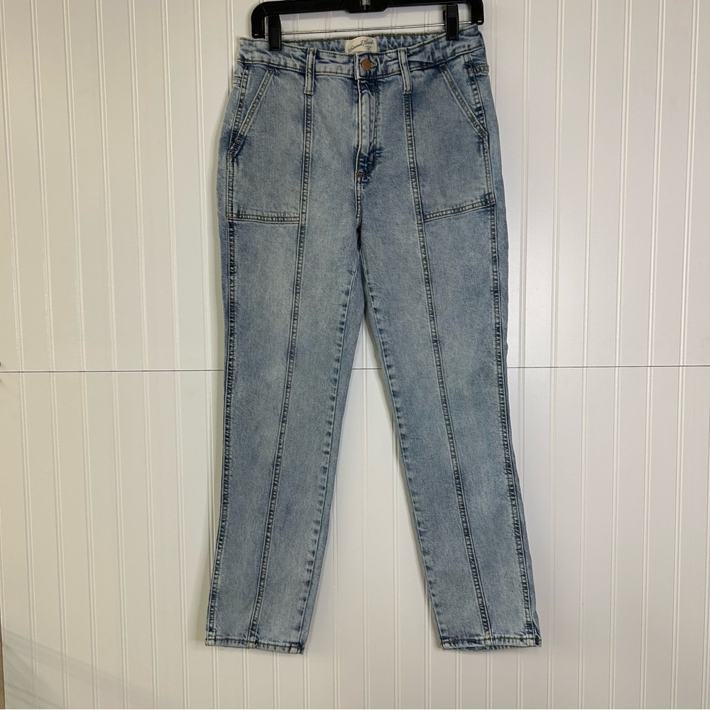 Universal Thread High Rise Slim Straight Jeans Size 6
